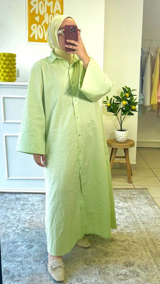 ROBE BASIK - Verde