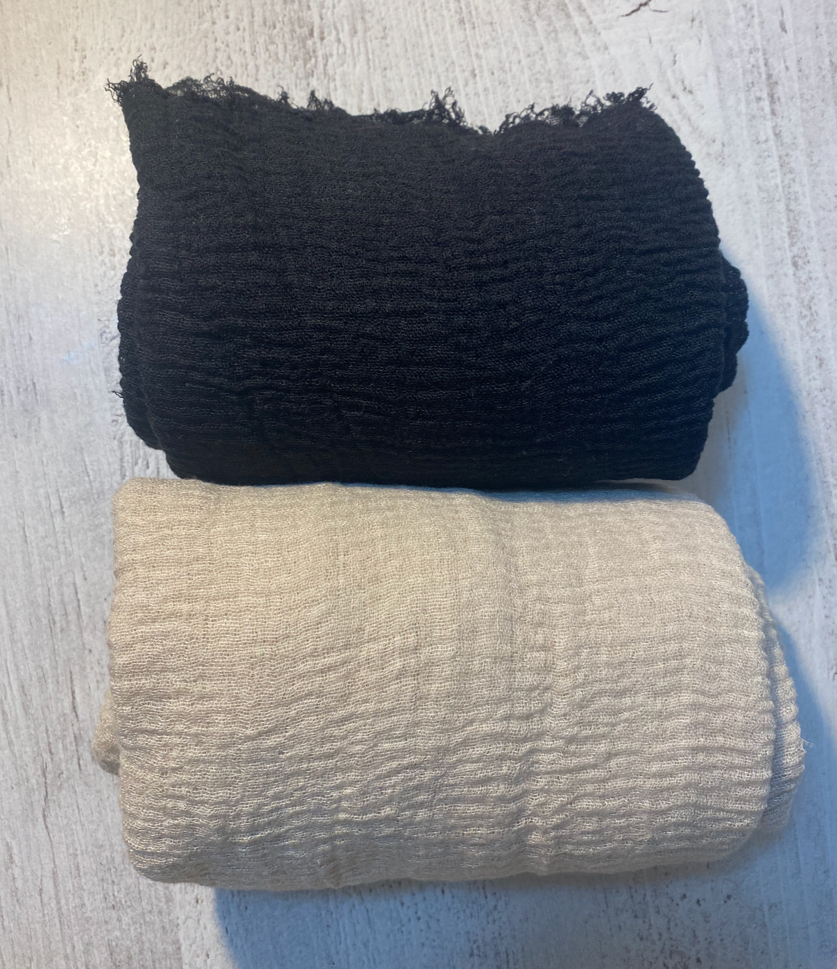 Foulard plissé