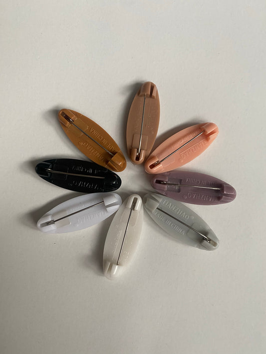 Colorful hijab clip